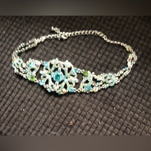 Elaborate Austrian Crystal Costume Necklace- 633 $40 or $35 w/offer